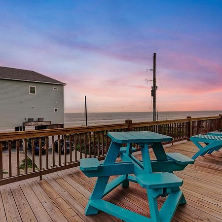 Beachfront - Hot Tub - Bbq - 14 Guests Bolivar Peninsula Exterior foto