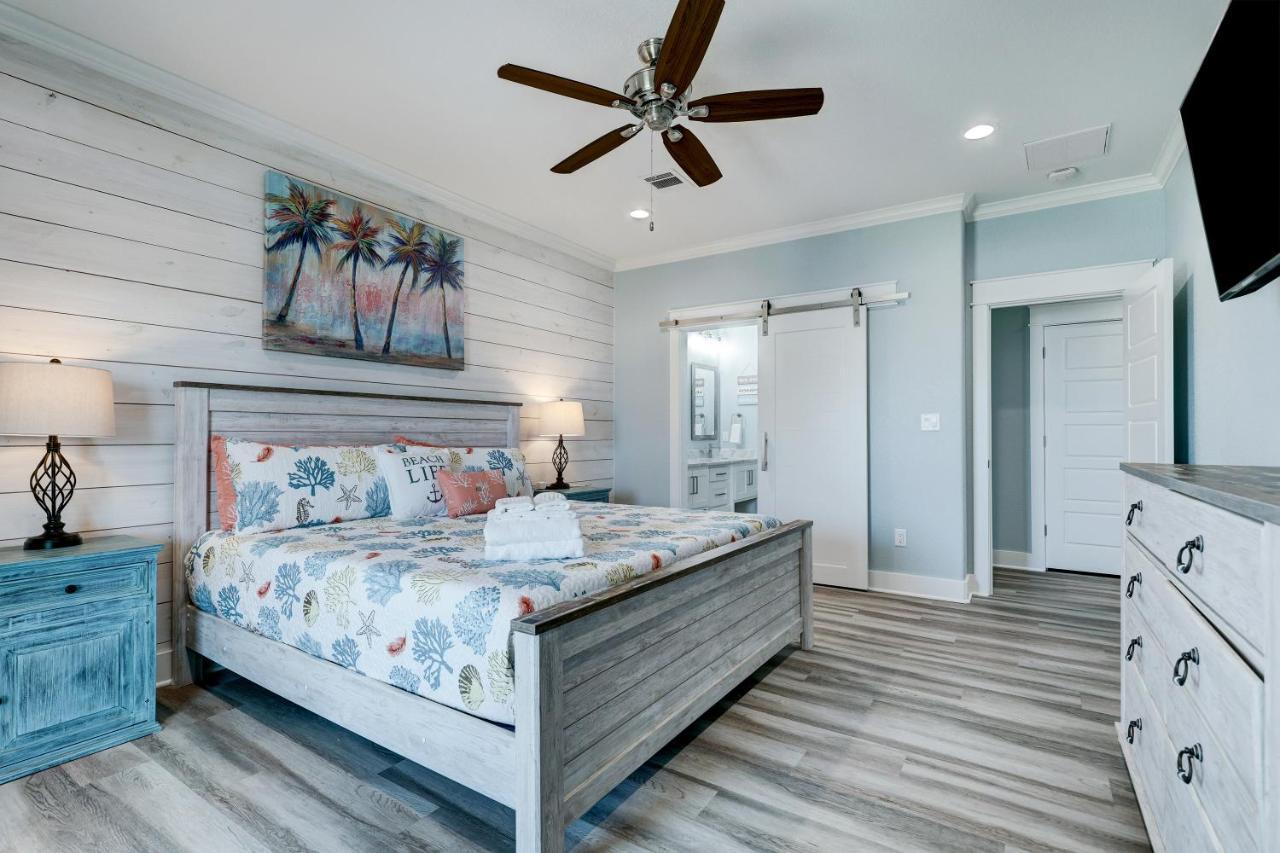 Beachfront - Hot Tub - Bbq - 14 Guests Bolivar Peninsula Exterior foto