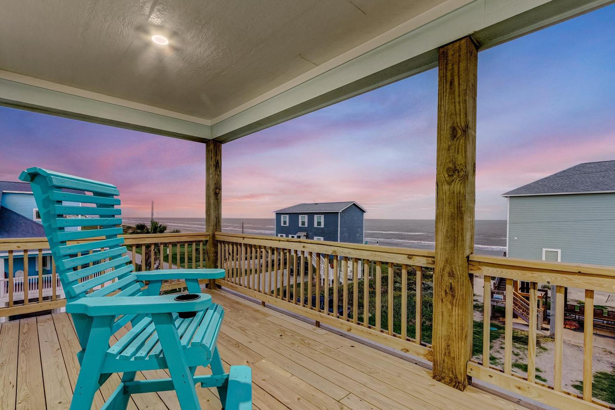 Beachfront - Hot Tub - Bbq - 14 Guests Bolivar Peninsula Exterior foto
